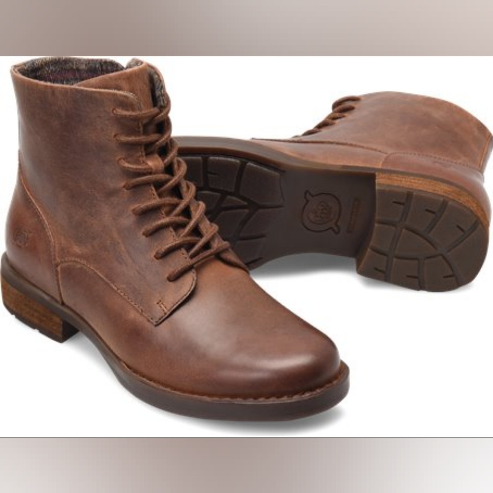 Brand New Born Leather Boots Size 6